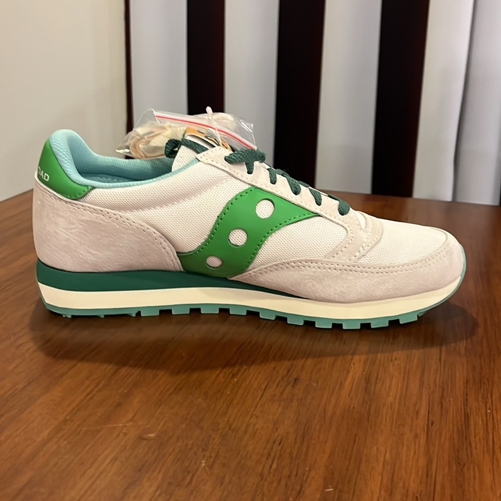 Saucony Jazz 81 St. Patrick’s Patty’s Day Shamrock Shoes Sneakers Mens Size 10 - Picture 4 of 16